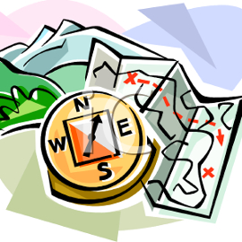 map compass