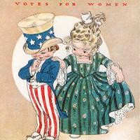 Pro-Suffrage Card, 1914 SD Vote Teaser