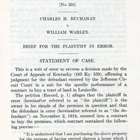 Buchanan v. Warley
