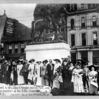 Photograph of Memorial Built by United Daughters of the Confederacy, 1911