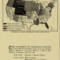 Invitation to Meeting of the College Equal Suffrage League