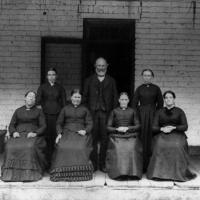Photograph of Mormon Family, Circa 1885