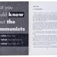 Communist Pamphlet Seeks To Dispel Myths