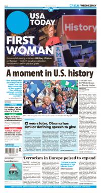Blog Hillary Clinton Nomination USA TODAY Thumbnail