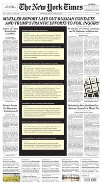 New York Times Mueller Report Thumbnail