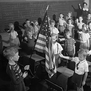 Young Students Salute U.S. Flag, 1943 teaser
