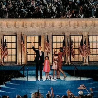 Obama Accepts Democratic Nomination, 2008