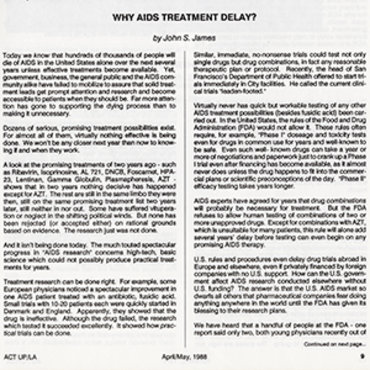 Group Calls for Action Against AIDS, 1988 (2 of 2) teaser