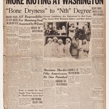 Washington, D.C., ‘Red Summer’ Race Riot, 1919