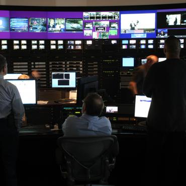 TV control room