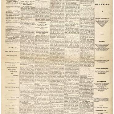 Newspaper Coverage of Bill to Give Women Suffrage, Jan. 11, 1878