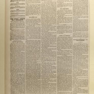Newspaper Coverage of Susan B. Anthony's Trial for Voting, June 28, 1873