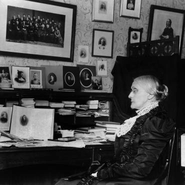Susan B. Anthony, Circa 1868