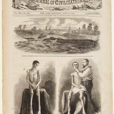 Prisoners of War Headline, 1864