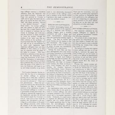 Anti-Suffrage Newspaper Argues Against Giving Women the Vote