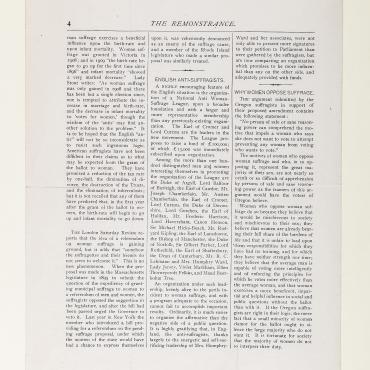 Anti-Suffrage Newspaper Argues Against Giving Women the Vote