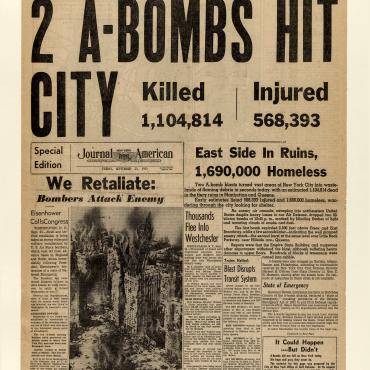 Articles Imagine Result of A-Bomb Attack on NYC