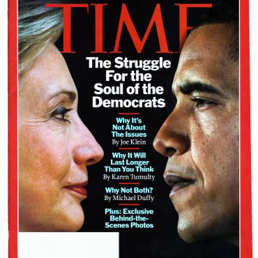 The headline on the campaign story inside reads: "It's Not Over Yet."