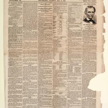 In an age before social media and television, Republicans planned to share ballot results with crowds outside by passing them up to men stationed on the roof.