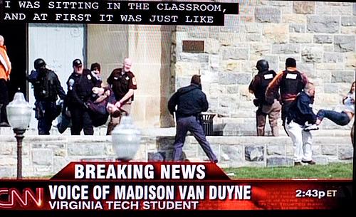 Virginia Tech tragedy screengrab